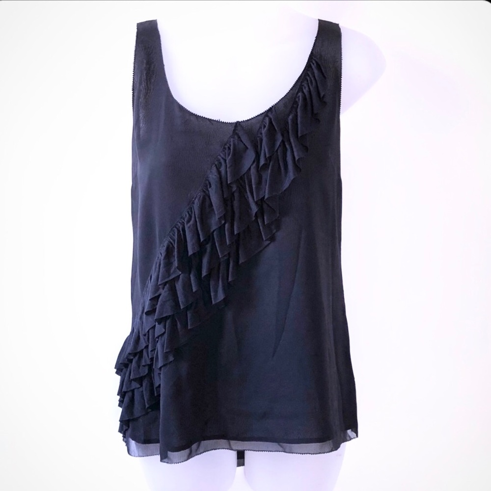 NWT Banana Republic Ruffled Flowy Blouse